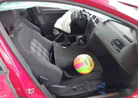 2018 Volkswagen Gti S/Se/Autobahn из США, поврежденный, VIN 3VW447AU6JM259863